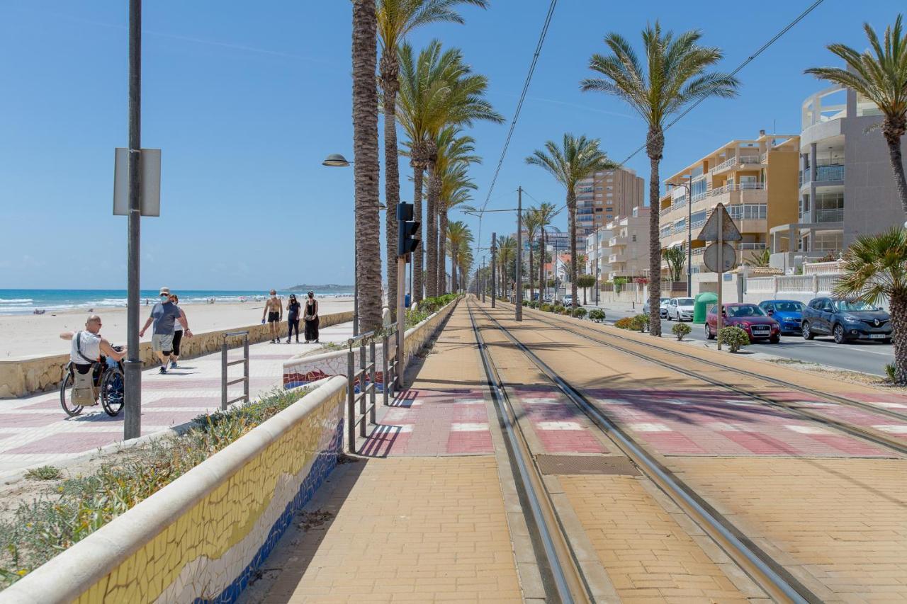 Apartamento Secuoya 1 Linea Del Mar El Campello Luaran gambar